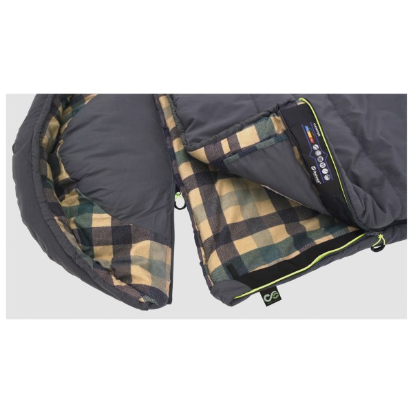 Outwell - Camper - Sacco a pelo sintetico