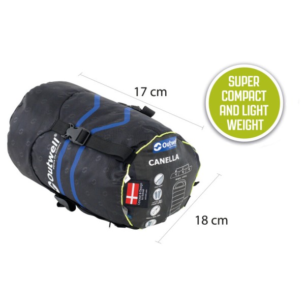 Outwell - Canella - Tekokuitumakuupussi