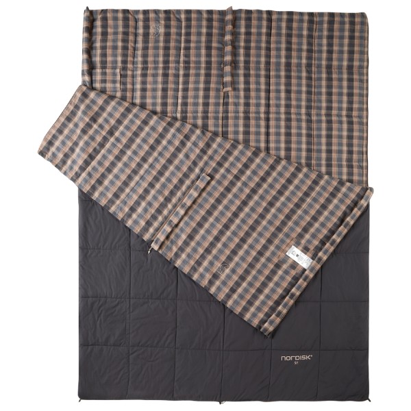 Nordisk - Sif +10° Blanket Sleeping Bag - Synthetische slaapzak