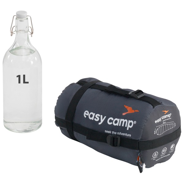 Easy Camp - Falcon I Mummy 10°C - Saco de dormir fibra sintética