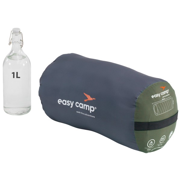 Easy Camp - Raven II Square -3°C - Saco de dormir fibra sintética