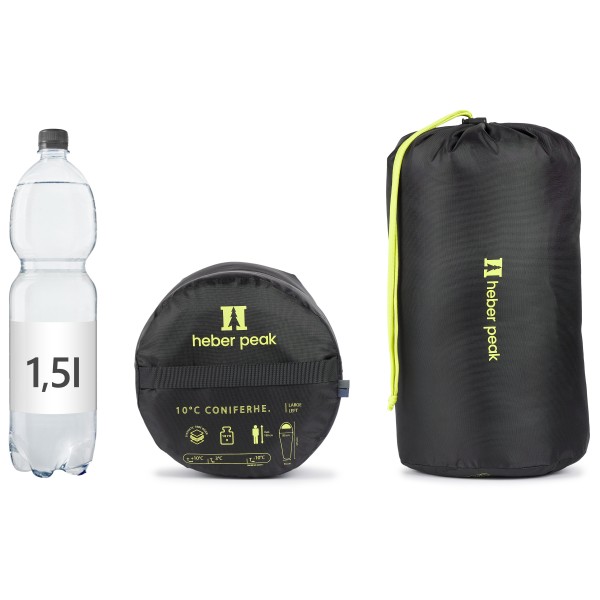 Heber Peak - ConiferHe. +10°C Sleeping Bag - Kunstfaserschlafsack