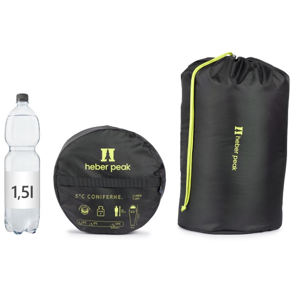 Heber Peak - ConiferHe. +5°C Sleeping Bag - Synthetic sleeping bag