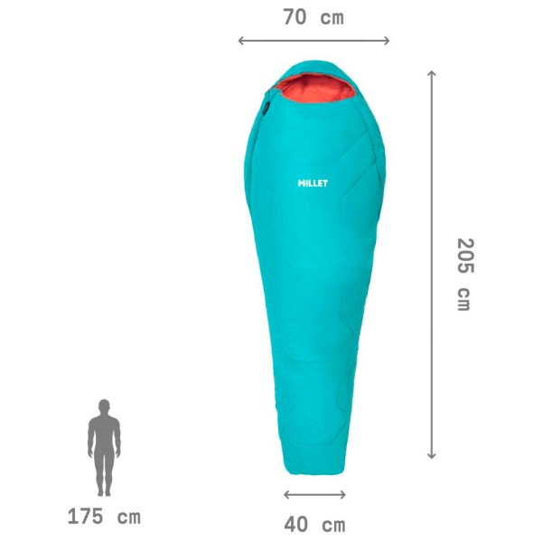 Millet - Women's Baikal 750 - Synthetic sleeping bag