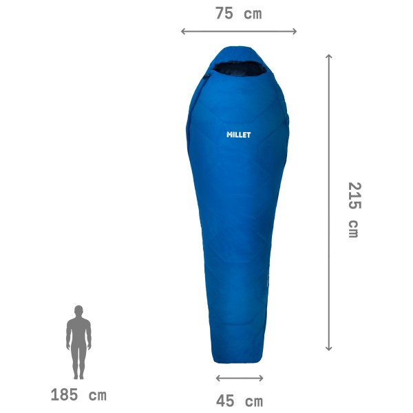 Millet - Baikal 750 - Syntetisk fibersovepose