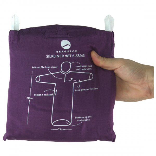 Bergstop - Silkliner - Resesovsäck