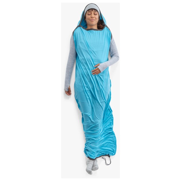 Sea to Summit - Breeze Sleeping Bag Liner Mummy with Drawcord - Saco de dormir de viaje
