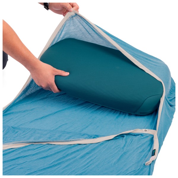 Sea to Summit - Breeze Lightweight Liner with Pillow Sleeve - Travel sleeping bag