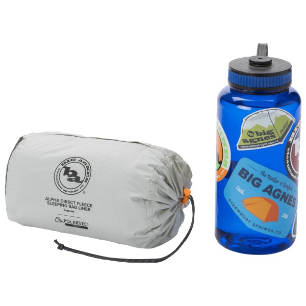 Big Agnes - Alpha Direct Fleece Sleeping Bag Liner - Travel sleeping bag
