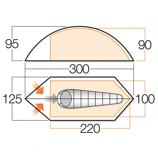 Vango - Blade 100 - 1-person tent