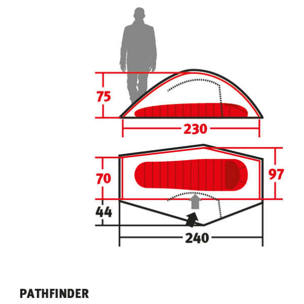 Wechsel - Pathfinder - Tente 1 place
