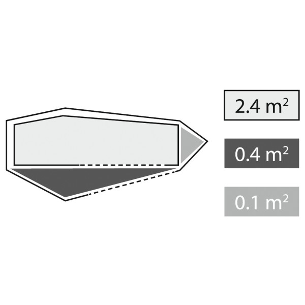Robens - Cress 1 Pro - 1-mannatält