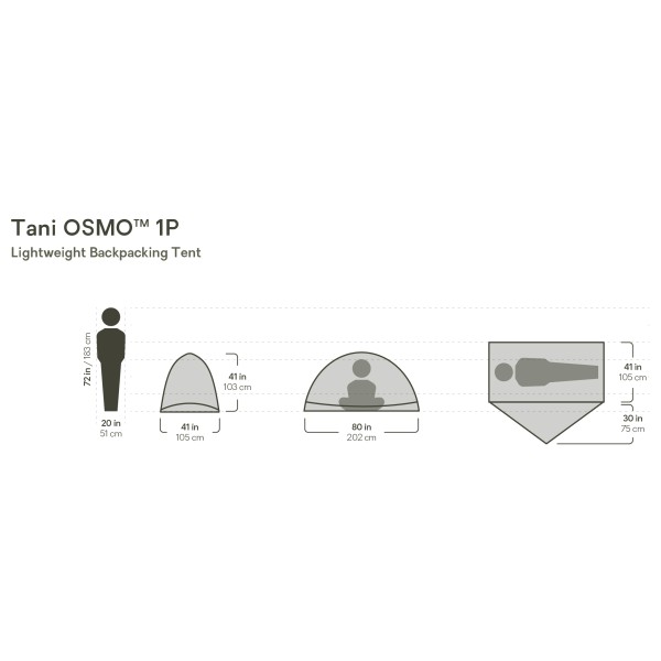 Nemo - Hornet OSMO 1P 2025 - Tenda a 1 posto
