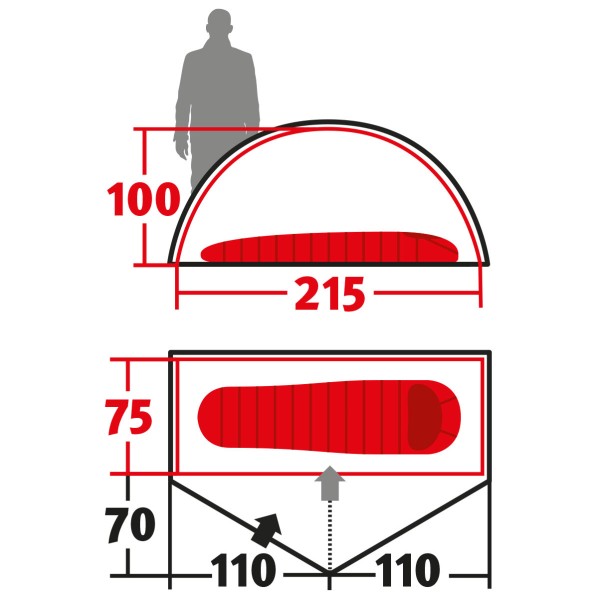 Wechsel - Aeron 1 - 1-persoonstent