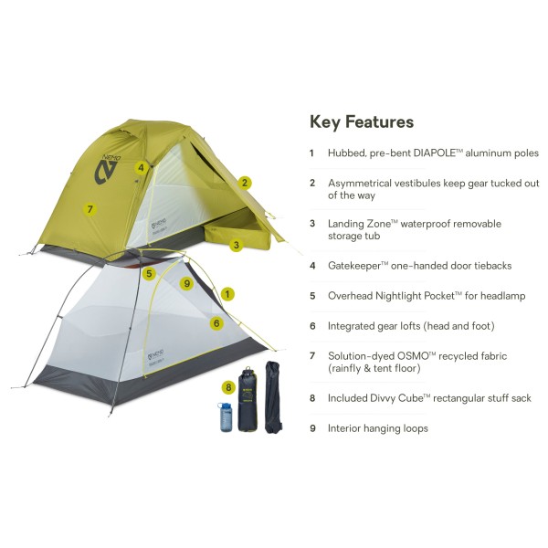 Nemo - Dragonfly Osmo 1P - 1-person tent