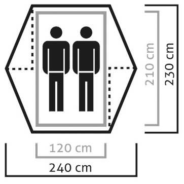 Salewa - Denali II Tent - 2-mannatält