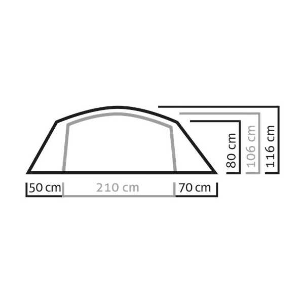 Salewa - Sierra Leone II Tent - 2-personers telt