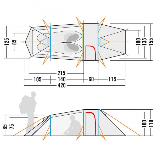 Tatonka - Grönland 2 - 2-person tent