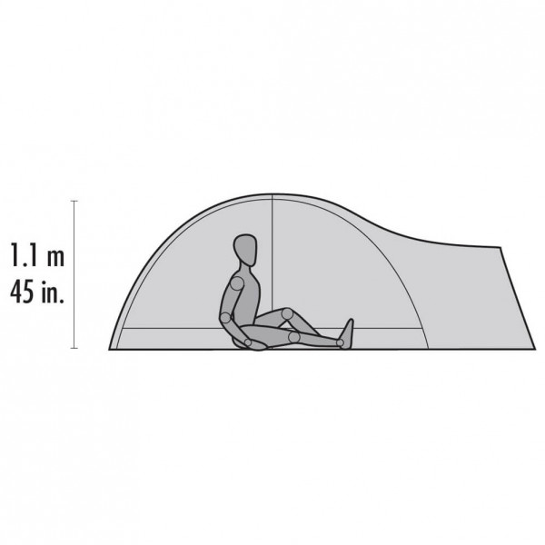 MSR - Fury - 2 henkilön teltta