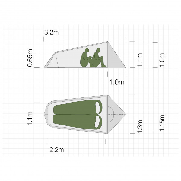 Exped - Spica II UL - Tenda a 2 posti