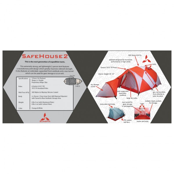Slingfin - SafeHouse 2 - Tenda a 2 posti