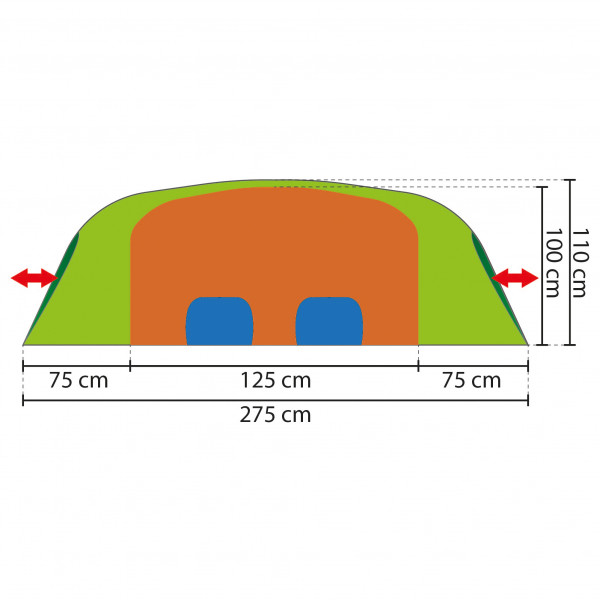 Rejka - Hamra Light - 2-persoonstent