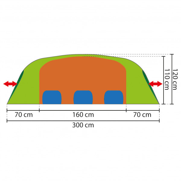 Rejka - Hamra Light HC - Tenda a 2 posti