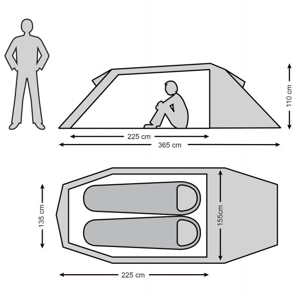 Stoic - AdakSt. II 2P - 2-persoonstent