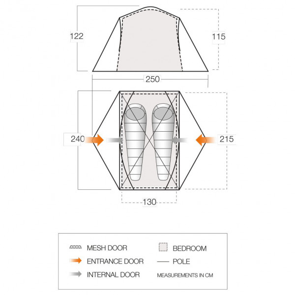 Vango - Tryfan 200 - 2-persoonstent