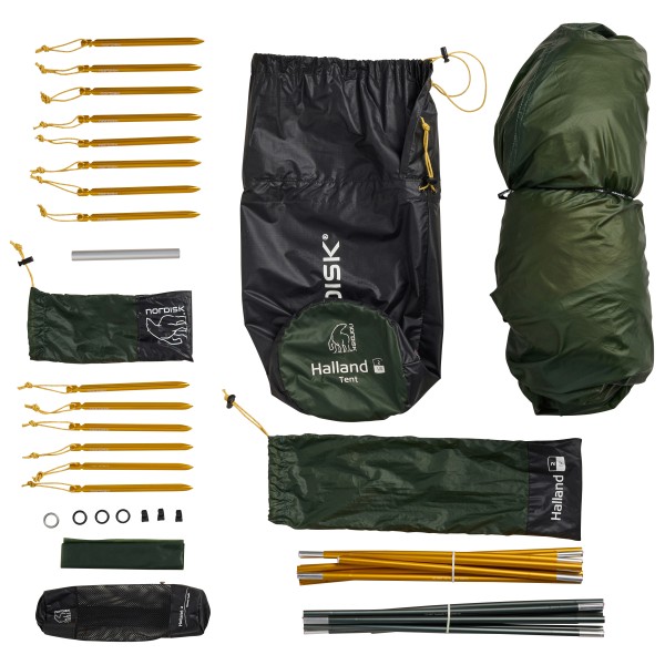 Nordisk - Halland 2 LW (2.0) Tent - 2-persoonstent