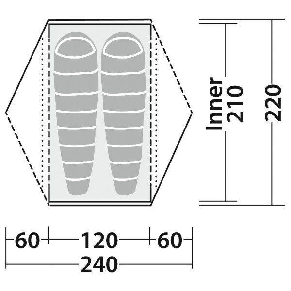 Robens - Aster 2 Pro - Tente 2 places