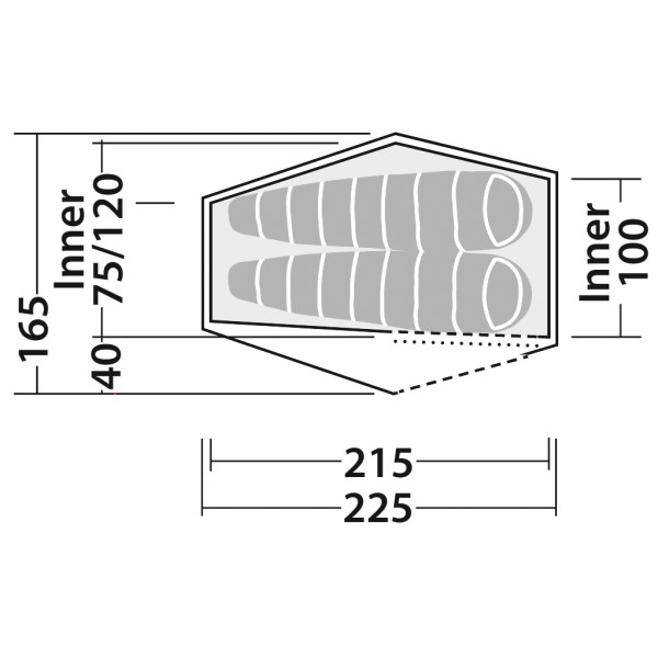 Robens - Chaser 2 LW - 2-Personen Zelt