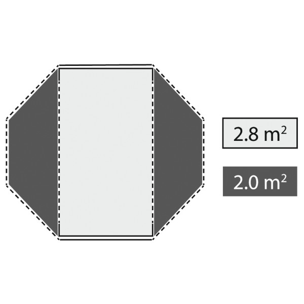 Robens - Lodge 2 Exp - Tienda de campaña 2 personas