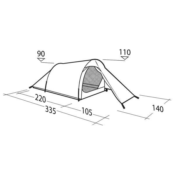 Robens - Sprinter 2 Lw - 2-personers telt