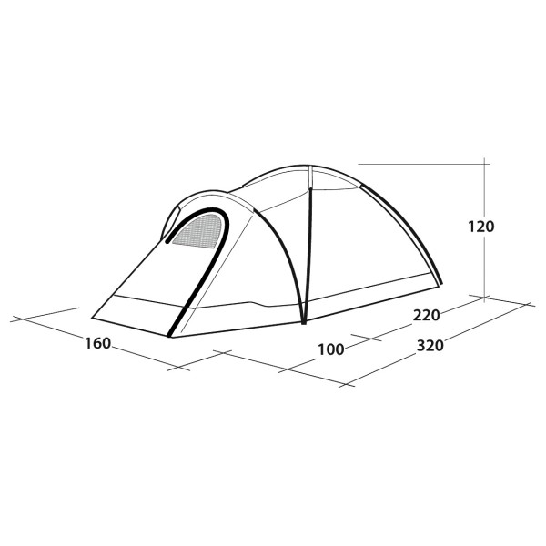 Outwell - Cloud 2 - 2-Personen Zelt