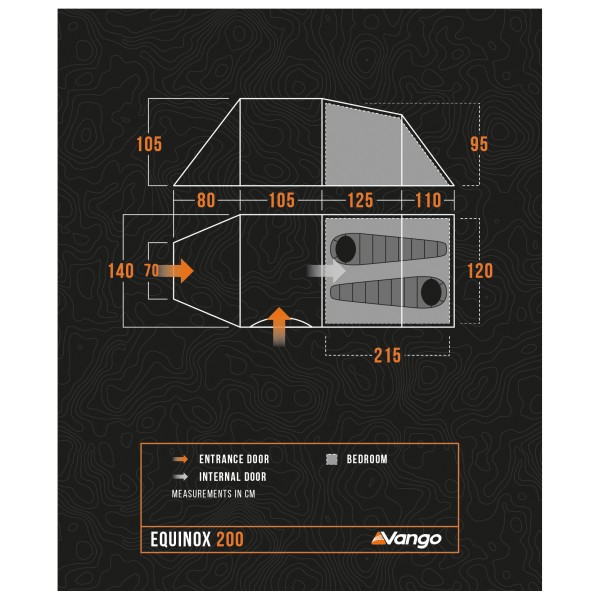 Vango - Equinox 200 - 2-persoonstent