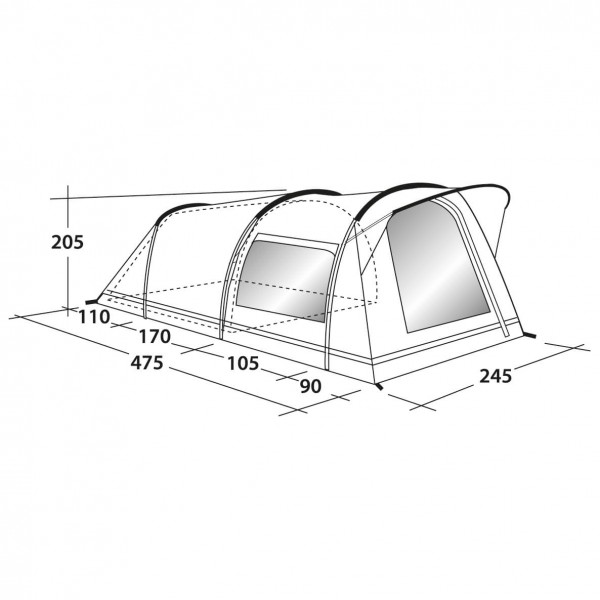 Outwell - Birdland 3 - 3-mannatält