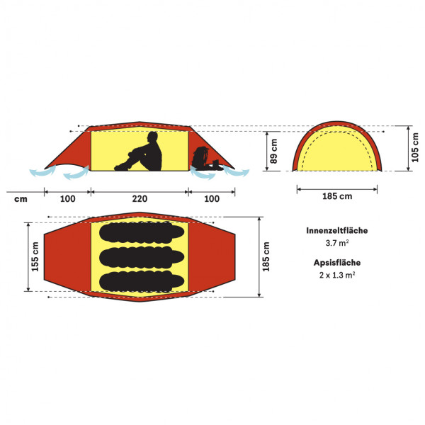 Hilleberg - Helags 3 - 3-persoonstent