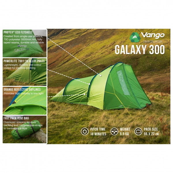 Vango - Galaxy 300 - Tenda a 3 posti