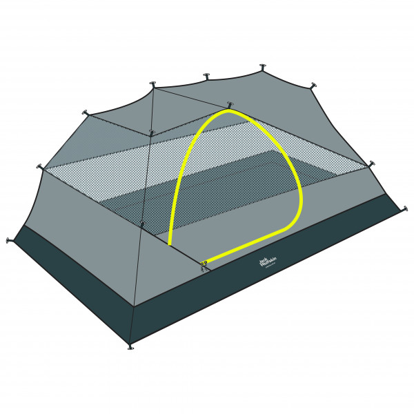 Jack Wolfskin - Stratos Lite III - 3-mannatält