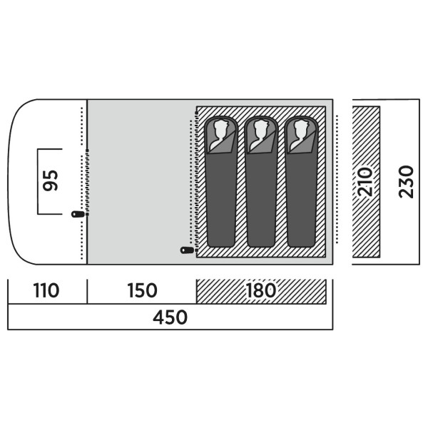 Easy Camp - Palmdale 300 - Tenda a 3 posti