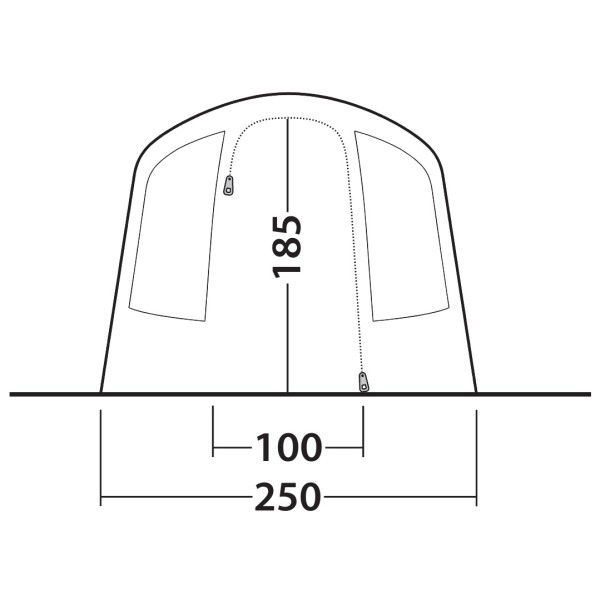 Outwell - Sunhill 3 Air - 3-mannatält