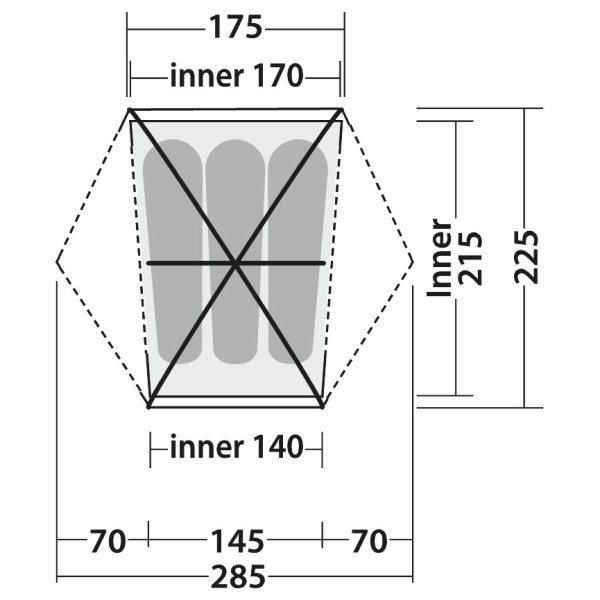 Robens - Seeker 3 - 3-persoonstent
