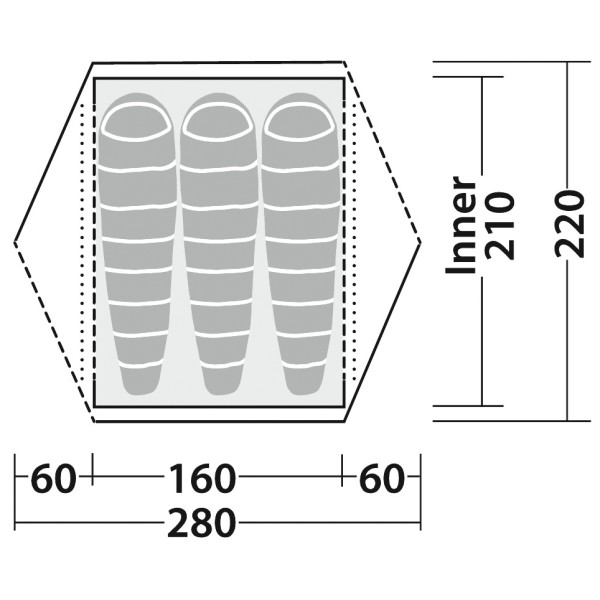 Robens - Aster 3 Pro - 3-persoonstent