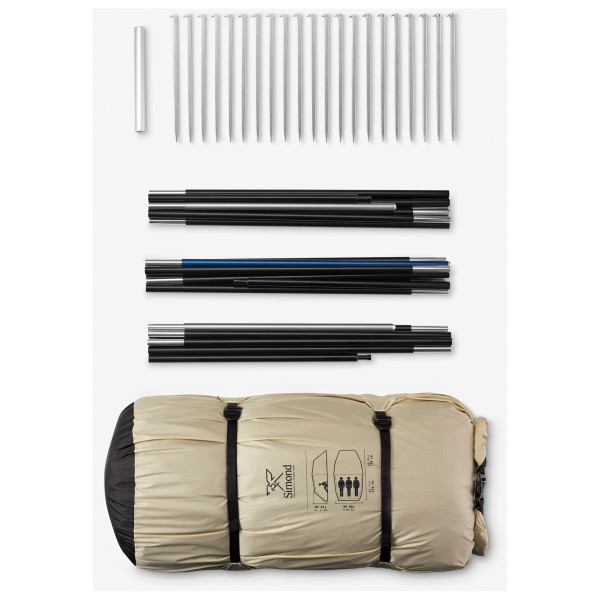 SIMOND - MT900 Tunnel Tent 3 - 3-persoonstent