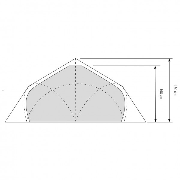 Bergans - Wiglo LT4 - 4-Personen Zelt