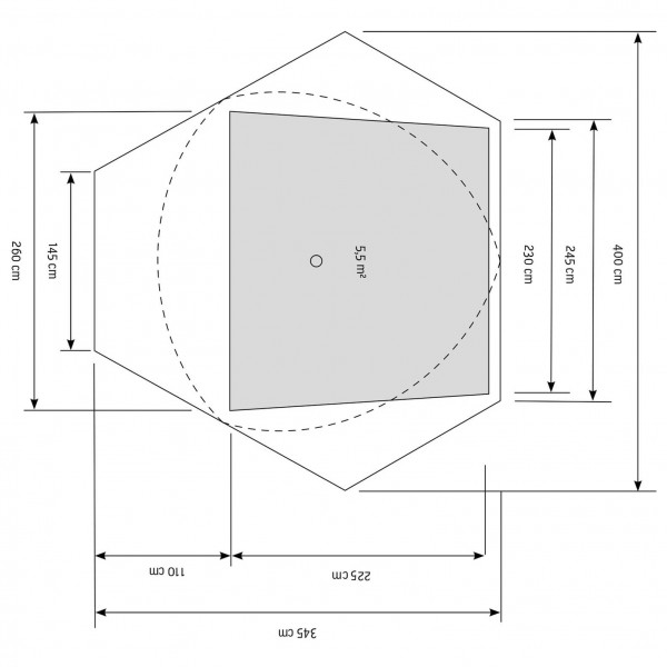 Bergans - Wiglo LT4 - 4-persoonstent