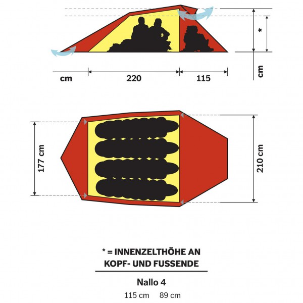 Hilleberg - Nallo 4 - Tienda de campaña 4 personas