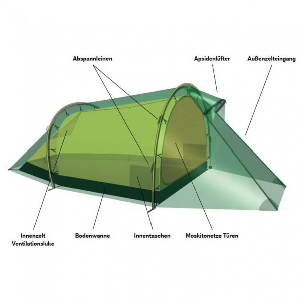 Hilleberg - Nallo 4 - Tienda de campaña 4 personas