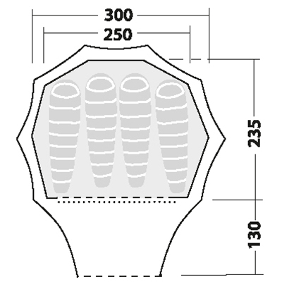 Robens - Fairbanks - Tenda a 4 posti